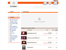 Tablet Screenshot of licitatie.md